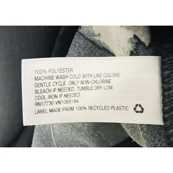 A New Day Women's Size Medium M Floral Print Long Sleeve Dress Black Floral - Picture 6 of 8